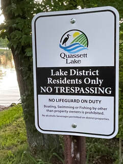 Residents Only Sign